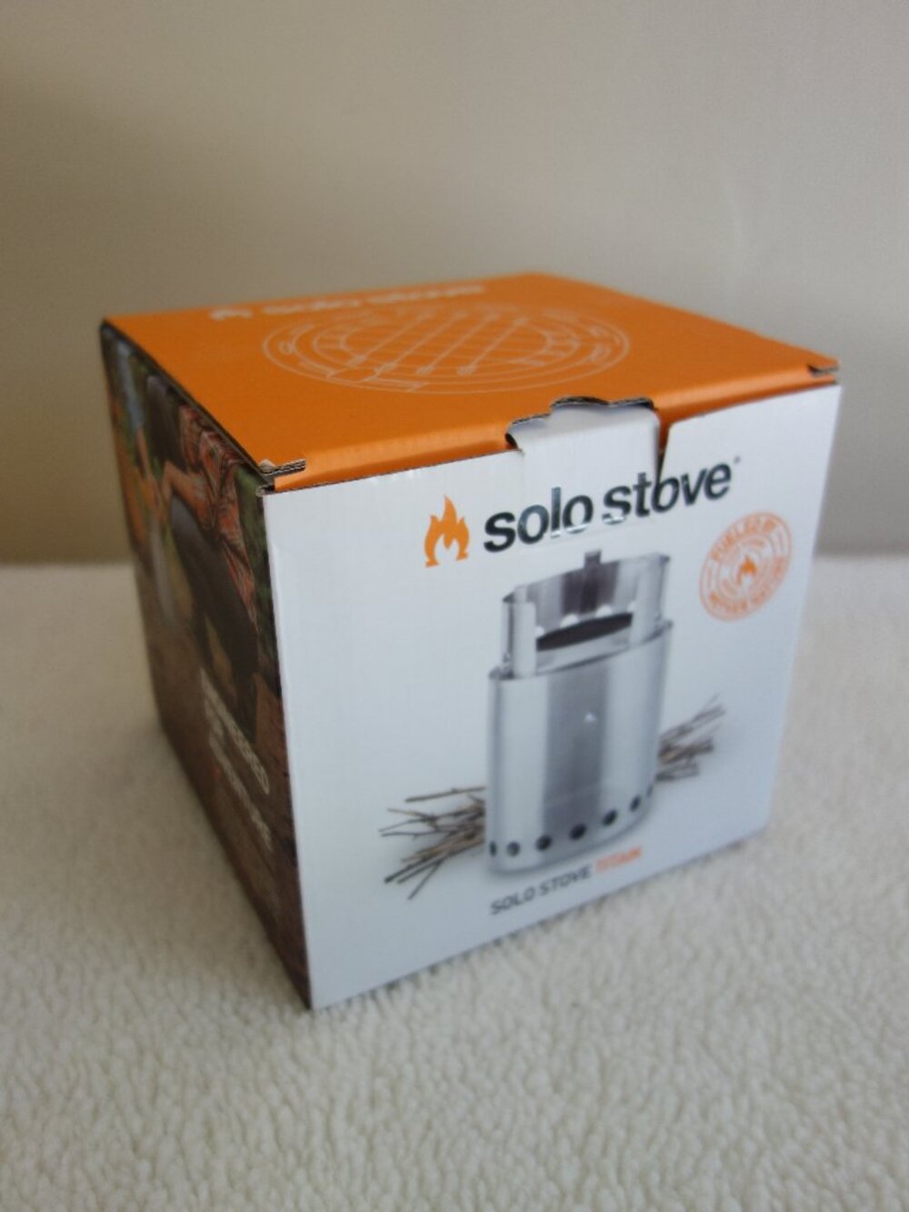 NIB New SOLO STOVE TITAN Stainless Steel – Use twigs & other biomass as fuel